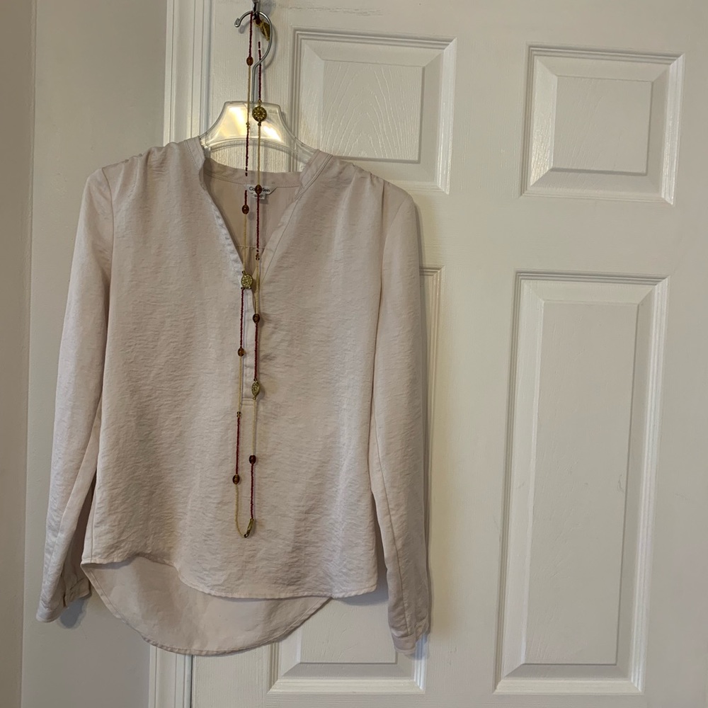 Off white Calvin Klein blouse